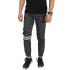 Celana Jogger Chino Double Stripe Dark Grey