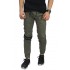 Celana Jogger Chino Double Stripe Olive Green