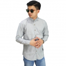 Kemeja Formal Basic Soft Grey