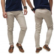 Celana Panjang Chino With Ribbon List Khaki