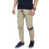 Celana Jogger Chino Double Stripe Khaki
