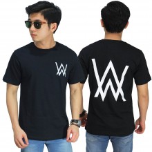 Kaos Alan Walker Front And Back Black