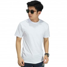 Kaos Polos Pendek O-Neck Putih