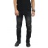 Jeans Biker Ripped Black Faded