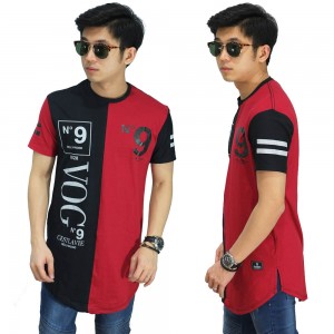 Longline T-Shirt VOG 9 Red