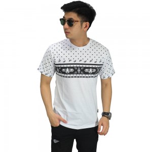 Kaos Half Tribal Polkadot White