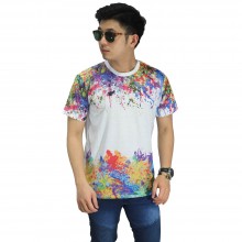 Kaos Printing Splash Painting