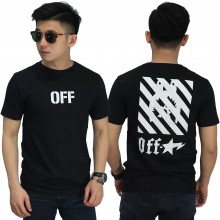 Kaos Off White Star Black