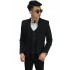 Vest Formal Basic Black