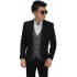 Vest Formal Basic Grey