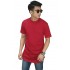 Longline T-Shirt Basic Red