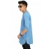 Baju Koko Kurta Gamis 3/4 Soft Blue