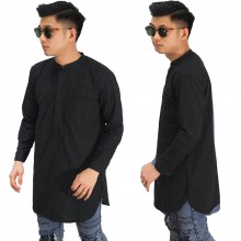 Baju Koko Kurta Gamis Black