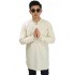 Baju Koko Kurta Gamis Cream
