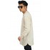 Baju Koko Kurta Gamis Cream