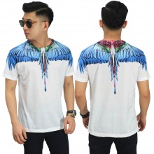 Kaos Printing Double Light Blue Wings (Front/Back)