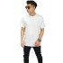 Longline T-Shirt Fishtail White