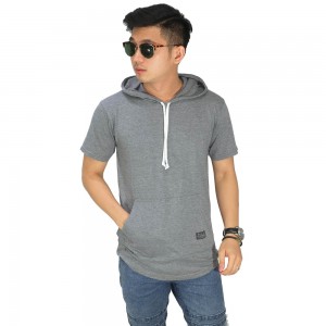 Hoodie T-Shirt Basic Dark Grey