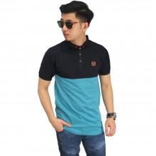 Polo Two Tone Black And Tosca
