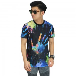 Kaos Printing Hand Paint Stains