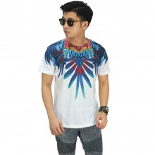 Kaos Printing Rainbow Bird Wings