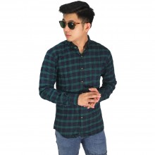 Kemeja Flanel Brodie Tartan Green