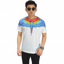 Kaos Printing Blue Wings