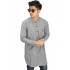 Baju Koko Kurta Gamis Grey