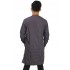Baju Koko Kurta Gamis White Combination Grey
