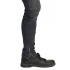 Biker Jeans Ankle Zipper Dark Grey
