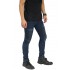Biker Jeans Ankle Zipper Dark Indigo