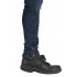Biker Jeans Ankle Zipper Dark Indigo