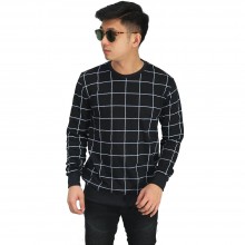 Sweatshirt Big Square Black