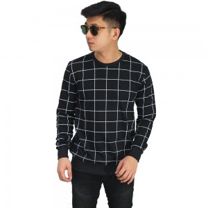 Sweatshirt Big Square Black