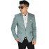 Blazer Casual Square Soft Green