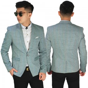 Blazer Casual Square Soft Green