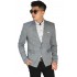 Blazer Casual Square Soft Grey