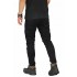 Biker Jeans Cargo Ankle Zip Black