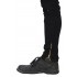 Biker Jeans Cargo Ankle Zip Black