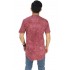 Longline T-Shirt Washed Maroon