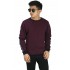 Sweatshirt Track Strap Maroon