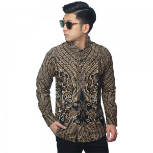 Kemeja Batik Motif Classic Black