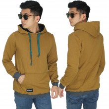 Jacket Jumper Hoodie Basic Mustard