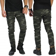 Biker Chino Camouflage Army