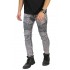 Biker Jeans Maskulin Snow Wash Grey