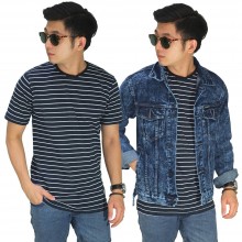 Kaos Breton Stripe Black