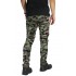 Biker Chino Camouflage Army Light Green