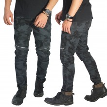 Biker Chino Camouflage Army Navy