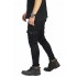 Biker Jeans Cargo Maskulin Black