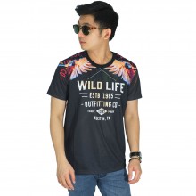 Kaos Printing Wild Life Parrot